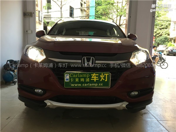 廣州【卡萊姆浦車燈】本田繽智燈改：進(jìn)口海拉5雙光透鏡氙氣大燈