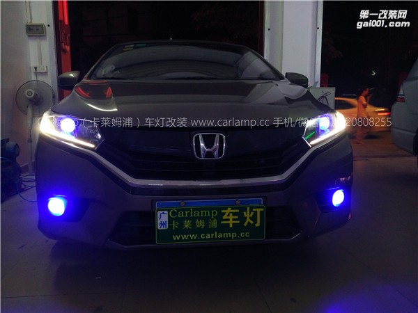 廣州【卡萊姆浦車燈】本田哥瑞：卡萊姆浦海拉5雙光透鏡氙氣大燈