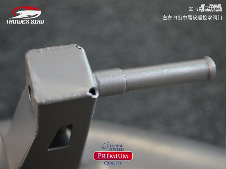 寶馬X4 I20 I28 2017款 thunder bird 雷鳥中尾四出改裝排氣管 閥門排氣