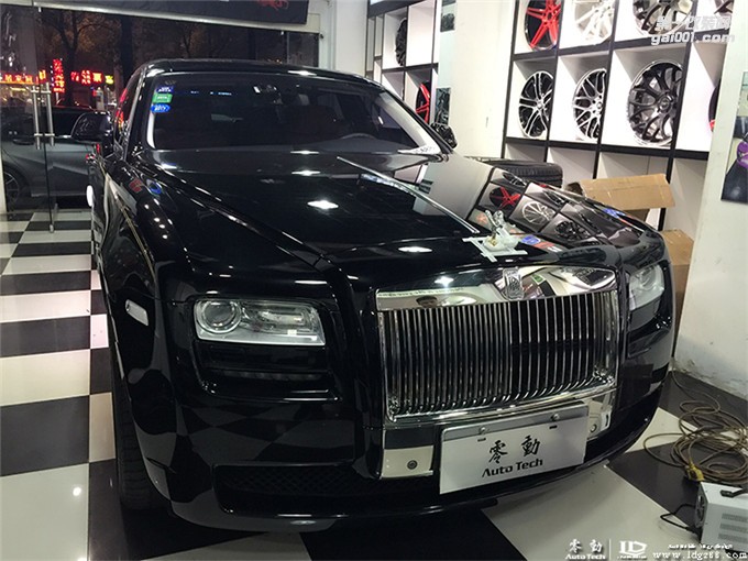 勞斯萊斯車標(biāo)24K鍍金——湖南豪車改裝