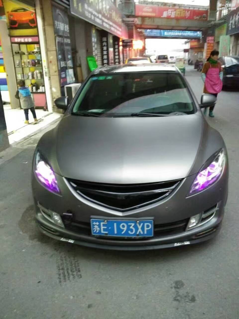 馬自達睿翼全車戰(zhàn)斗灰