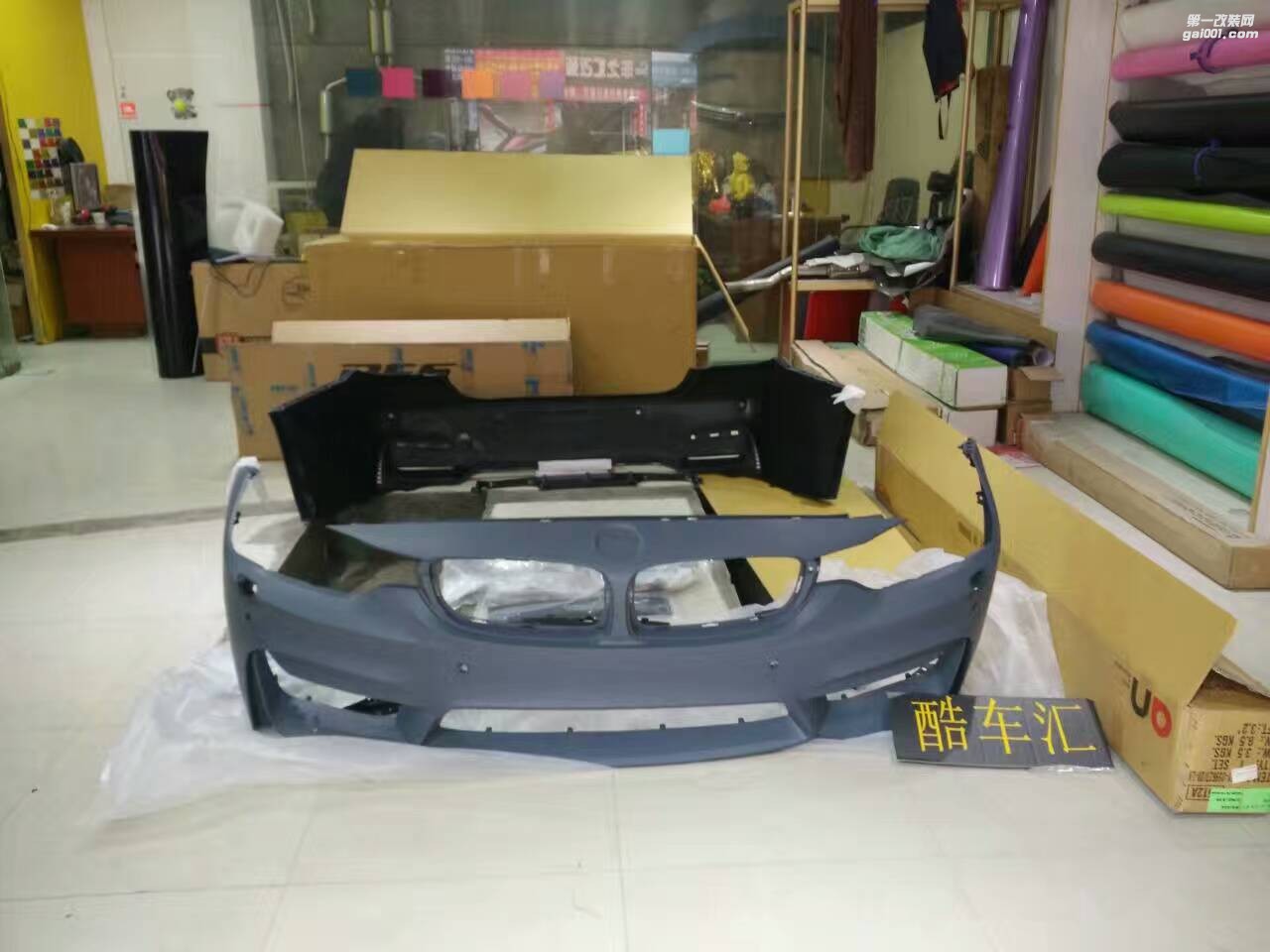 寶馬428改裝m4大包圍排氣