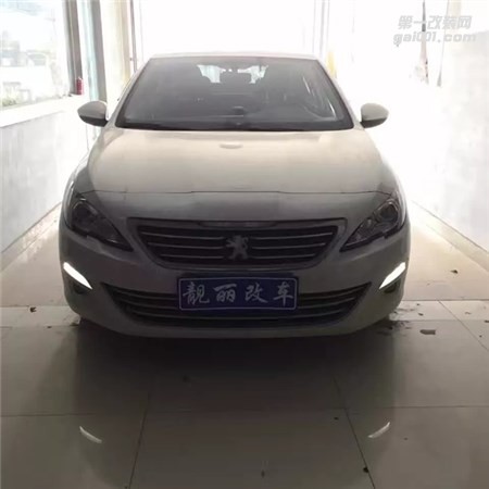濰坊標志308改雙光透鏡氙氣燈