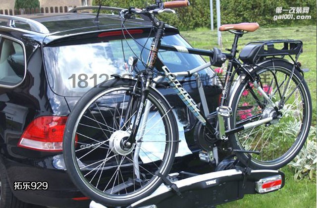 拓乐929及928后拖车钩自行车搭载架铝合金可以折叠质保5年瑞典进口