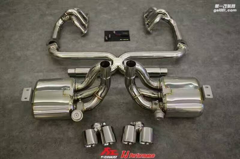 TJ：保時(shí)捷卡雷拉S 991 911 Fi exhaust
