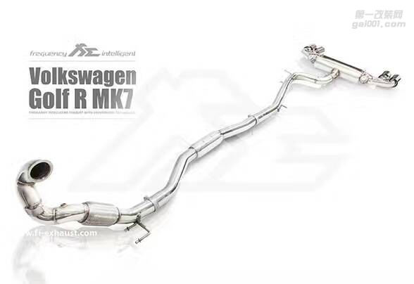 VW 高爾夫 7代 R Fi exhaust