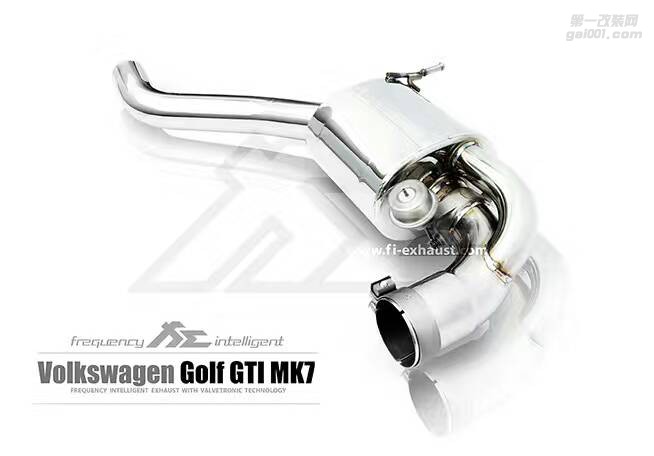 Fi exhaust  for VW GOLF MK7 瘋狂大白兔