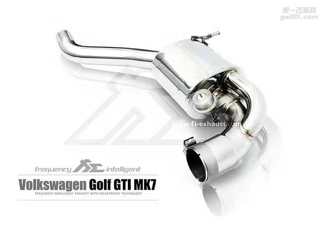 Fi exhaust  for VW GOLF MK7 疯狂大白兔