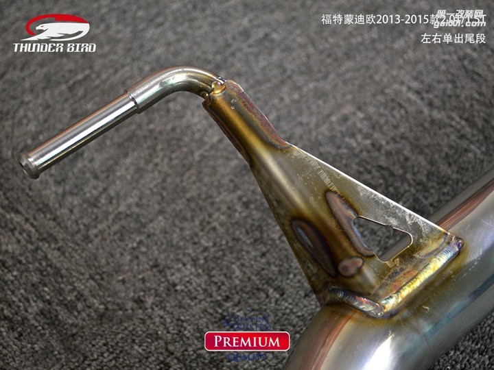 澳洲雷鳥 福特蒙迪歐2013-2015款2.0T1.5T 左右單出尾段排氣管