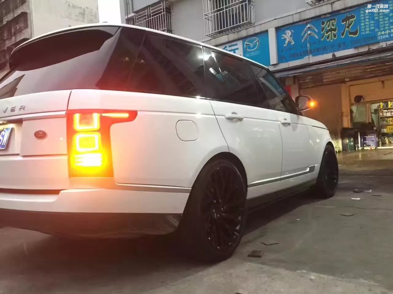 路虎，裝鍛造 22寸 305 完工