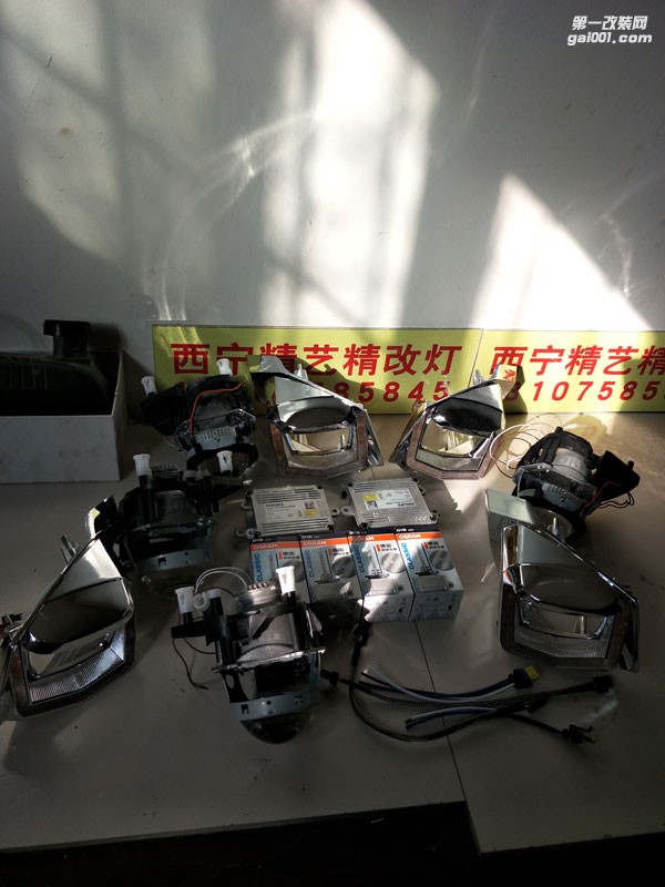 西寧POLO改燈|精藝精車燈改裝|汽車大燈改裝