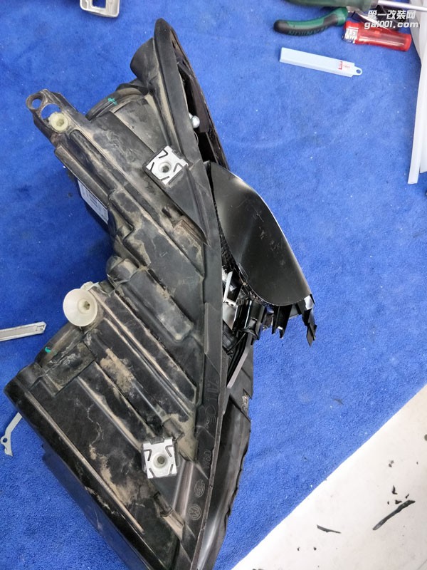 西寧POLO改燈|精藝精車燈改裝|汽車大燈改裝