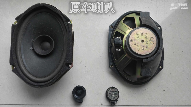 馬自達(dá)6汽車音響改裝德國(guó)彩虹喇叭加裝功放和低音-鄭州金聲音響
