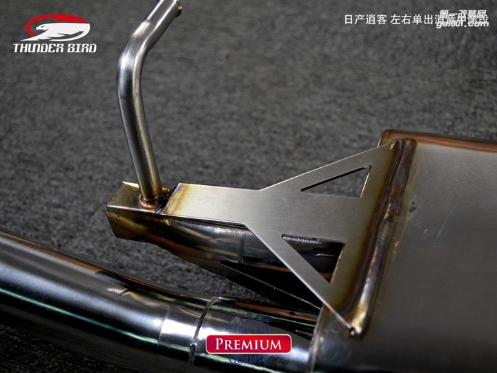 澳洲雷鳥 日產(chǎn)逍客 左右單出 消音中尾段