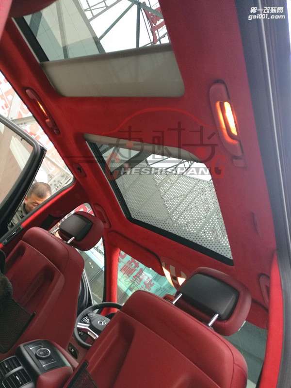 車時(shí)尚奔馳R400內(nèi)飾升級(jí)改裝/鄭州汽車內(nèi)飾翻新改色