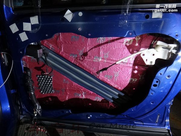 武漢汽車音響改裝-大眾途銳汽車音響改裝三分頻喇叭