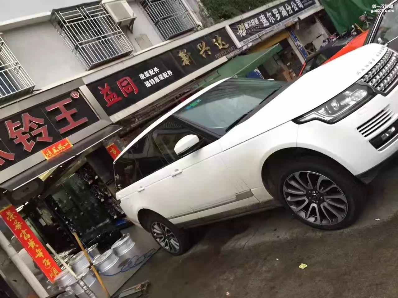 路虎,換 刀鋒 22寸 完工!