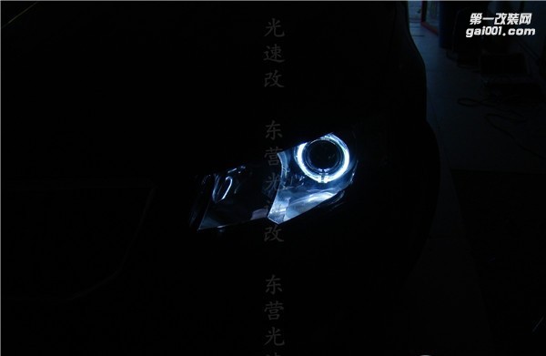東營(yíng)汽車大燈改裝 16款新明銳升級(jí)海拉5 東營(yíng)光速改