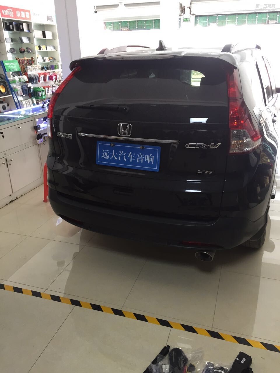 深圳龍華觀瀾遠(yuǎn)大汽車加裝新CRV 電動(dòng)尾門
