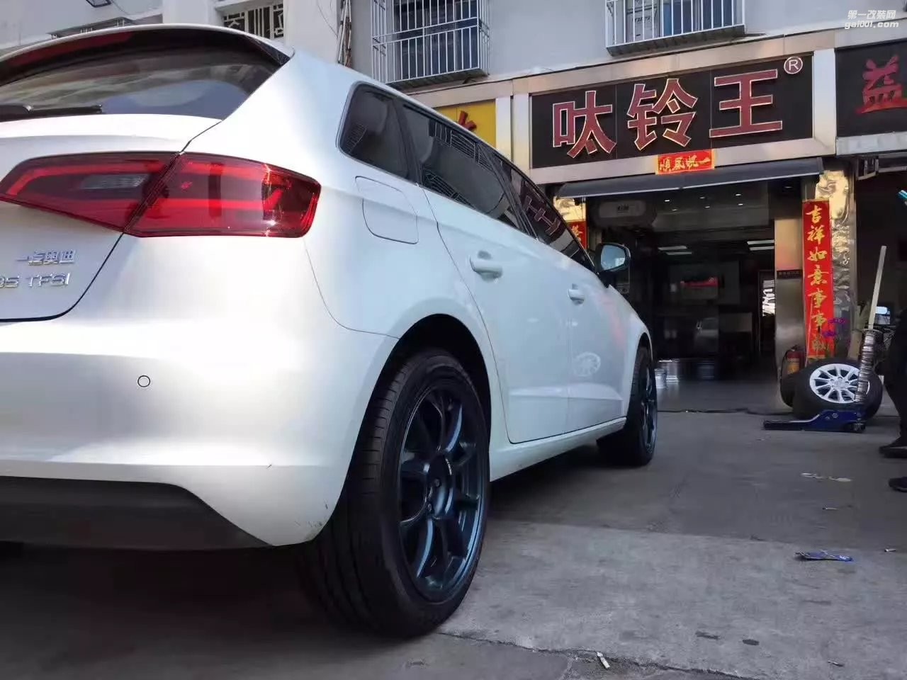 奧迪，換 RAYS  ZE40 完工！