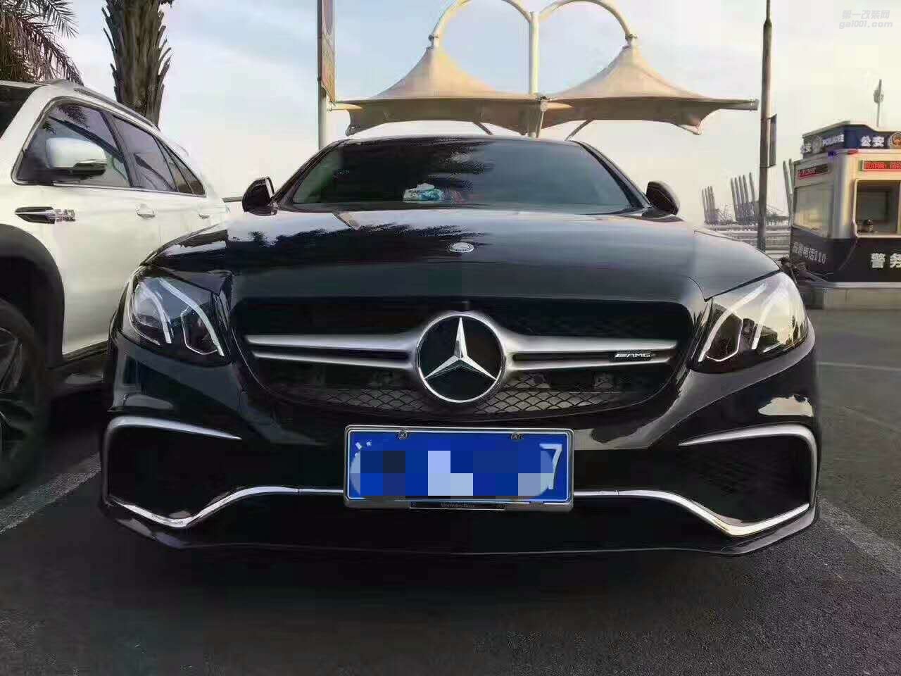 東營(yíng)汽車改裝 奔馳新E級(jí)W213改amg大包圍 東營(yíng)光速改