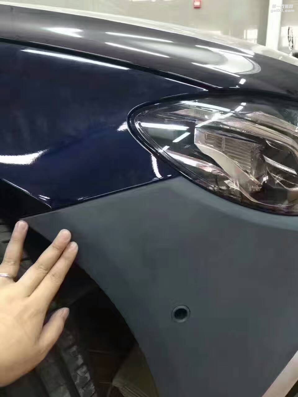 東營(yíng)汽車改裝 奔馳新E級(jí)W213改amg大包圍 東營(yíng)光速改