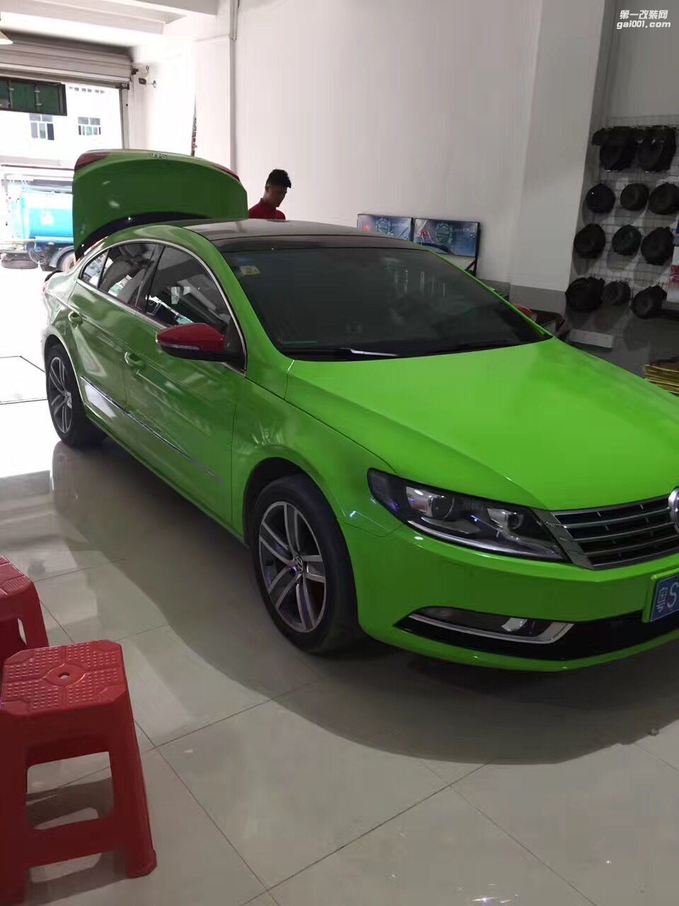 深圳龍華觀瀾大眾CC加裝電動尾門