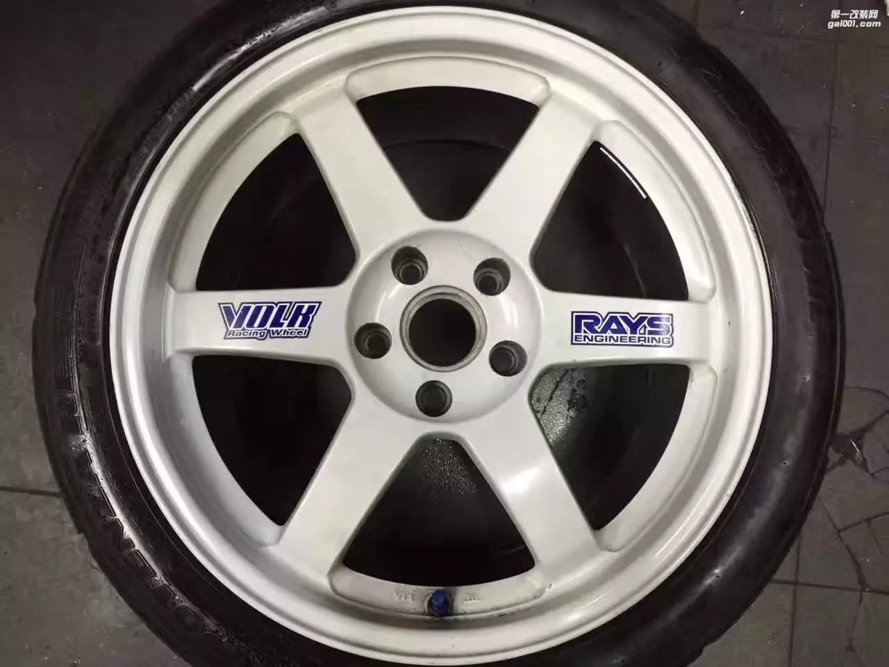 二手，鍛造 RAYS  TE37    18寸 9J ET40 5*114.3 or 5×112