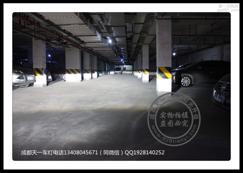 成都寶馬X5車燈改裝升級氙氣燈雙光透鏡LED大燈成都天一車燈