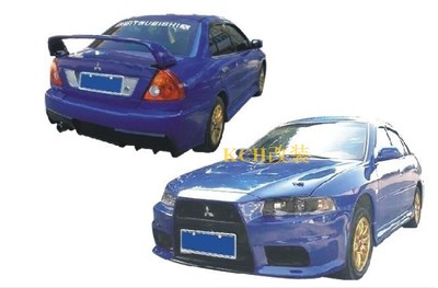 三菱菱帥十代汽車改裝大包圍PP 樹脂纖維 前后包加側裙共4件
