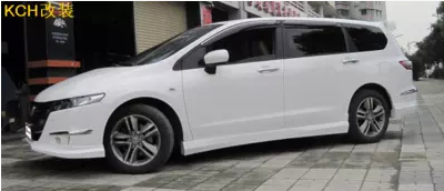 09奧德賽改裝PU包圍 新款?yuàn)W德賽PU包圍 前后包加側(cè)裙4件