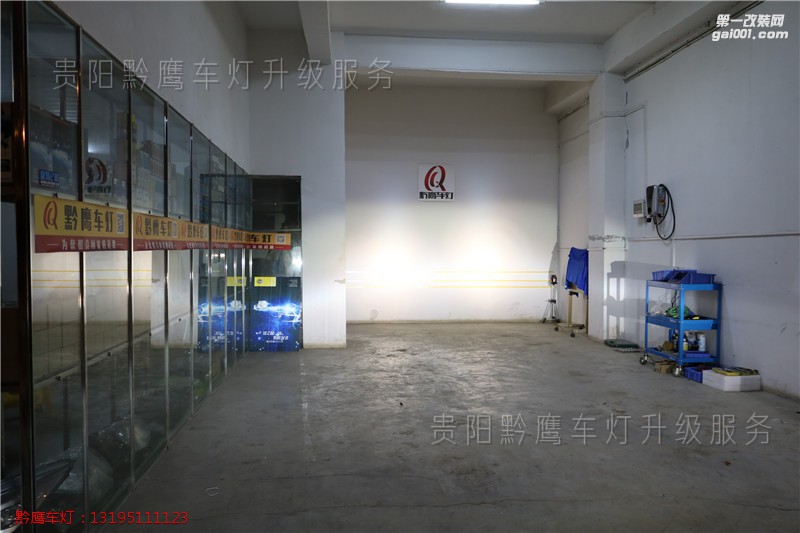 重汽汕德卡車燈改裝 卡車大燈改裝雙光透鏡 豪沃 牽引車燈改裝