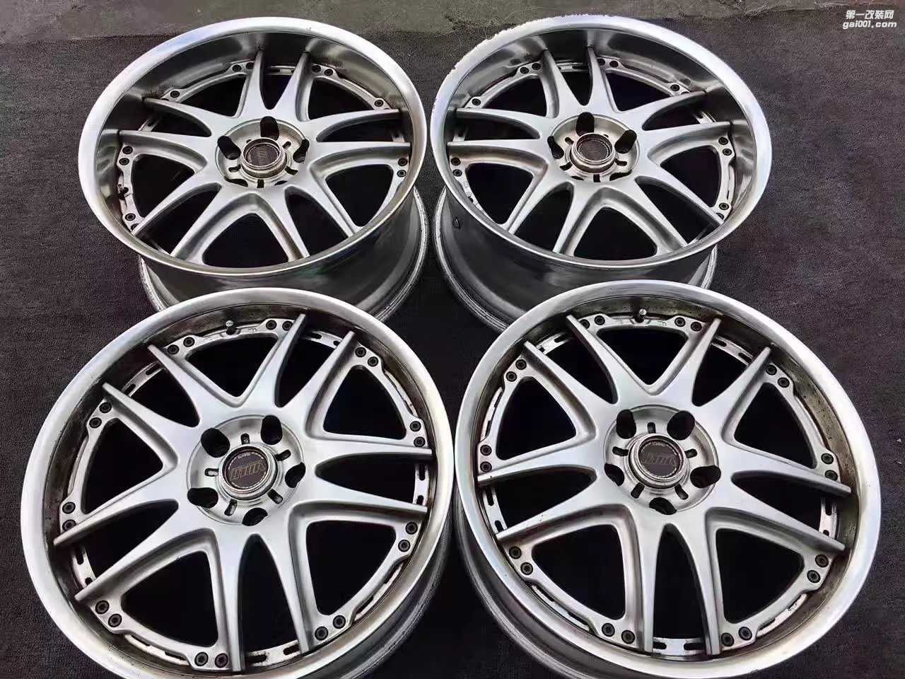 二手，鍛造 雙片，日本  RAYS  GTV