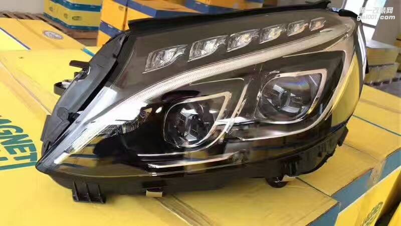 奔驰C级205高配随动LED大灯，德国马瑞利全新 原厂原装进口