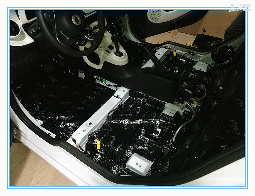 奔馳SMART馬斯特全車美高隔音 享受舒暢行駛 泉州山水汽車音響改裝