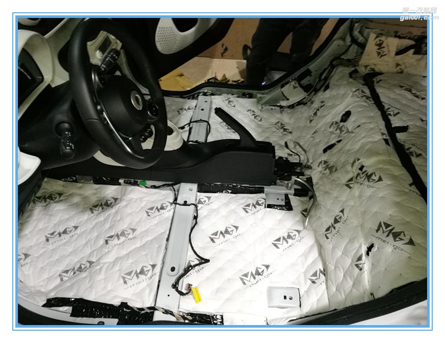 奔馳SMART馬斯特全車美高隔音 享受舒暢行駛 泉州山水汽車音響改裝