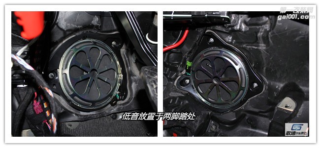 武漢歌德奔馳E300無(wú)損改裝ETON和ARC汽車音響