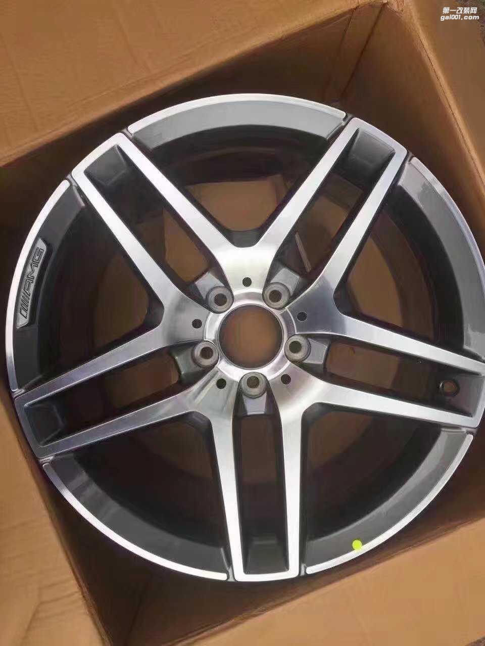 到貨，新車拆，奔馳 原廠，S550  AMG  19×8.5 38 ，9.5 38 5×112