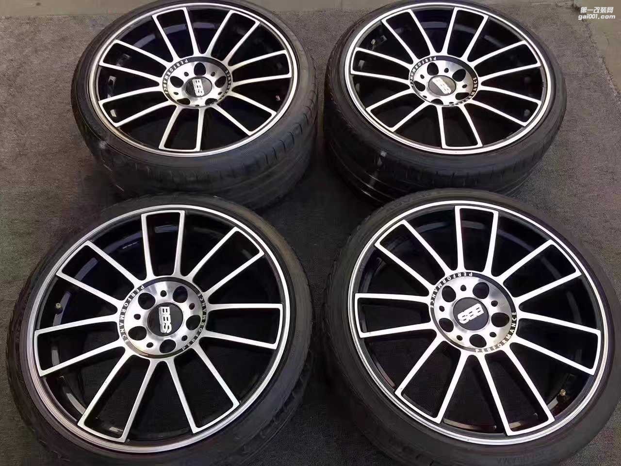 寶馬 ，換 BBS 19寸 完工！