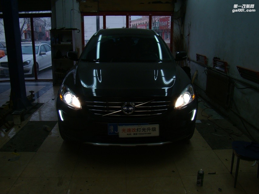 東營汽車改燈 沃爾沃 XC60 升級海拉5 東營光速改