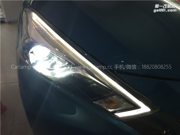 廣州【卡萊姆浦車燈】日產(chǎn)藍鳥：卡萊姆浦海拉5雙光透鏡高亮氙氣大燈