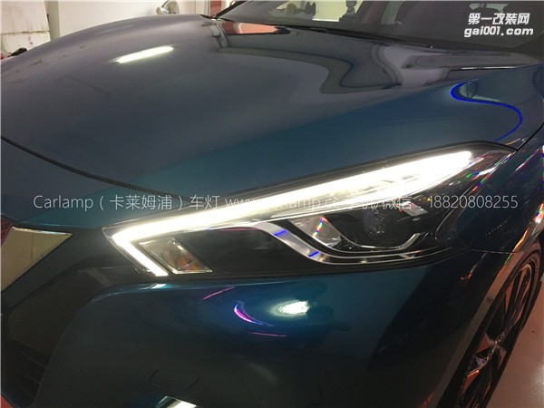 廣州【卡萊姆浦車燈】日產(chǎn)藍鳥：卡萊姆浦海拉5雙光透鏡高亮氙氣大燈
