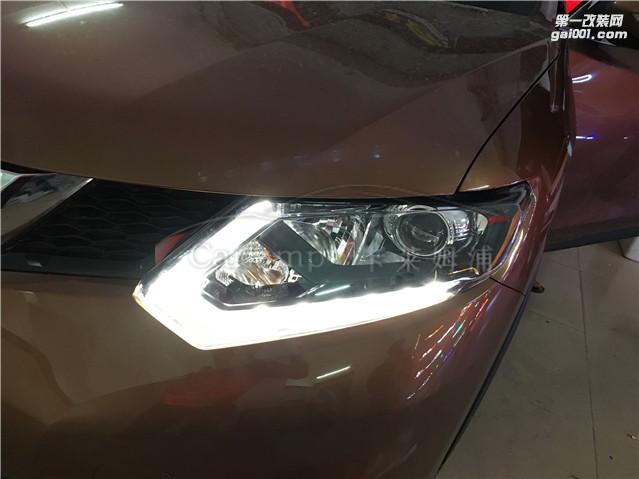 廣州【卡萊姆浦車(chē)燈】日產(chǎn)奇駿：卡萊姆浦海拉5雙光透鏡高亮氙氣燈
