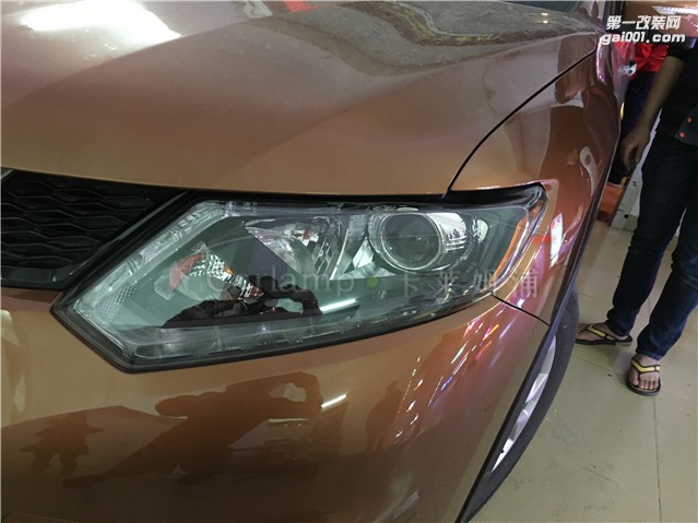 廣州【卡萊姆浦車(chē)燈】日產(chǎn)奇駿：卡萊姆浦海拉5雙光透鏡高亮氙氣燈