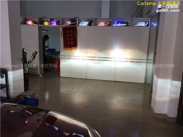 廣州【卡萊姆浦車燈】日產(chǎn)逍客16款：卡萊姆浦海拉5雙光透鏡高亮氙氣大燈
