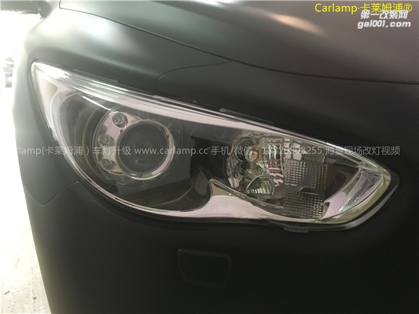 廣州【卡萊姆浦車燈】日系英菲尼迪QX60：卡萊姆浦海拉5雙光透鏡高亮氙氣大燈