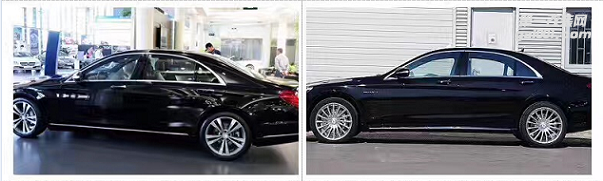奔馳S級改AMG S65包圍外觀