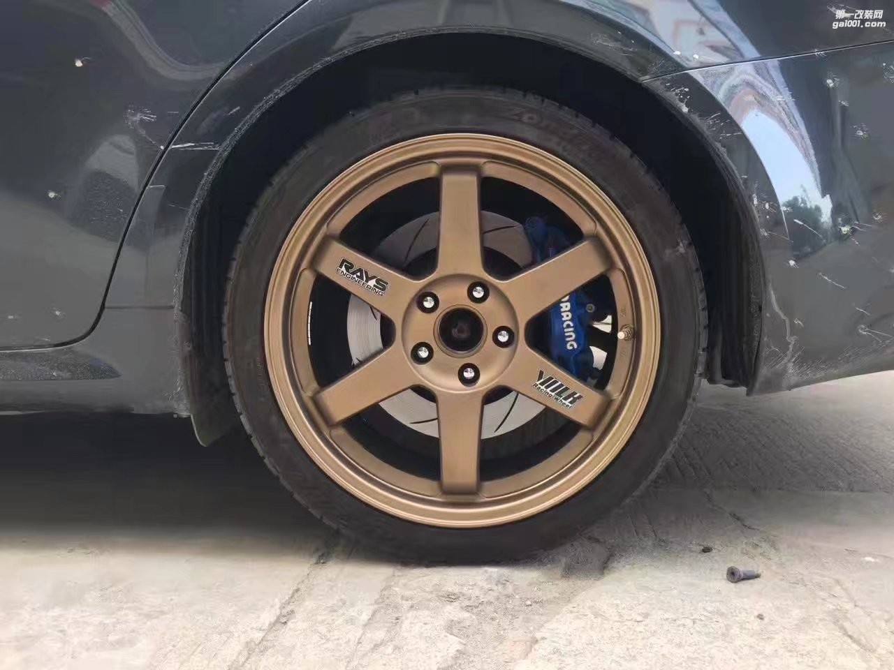 雷克薩斯，換 RAYS  TE37  完工！