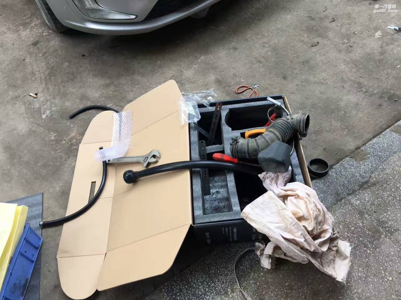 起亞K2提升動(dòng)力改裝鍵程離心式電動(dòng)渦輪增壓器LX2008案例