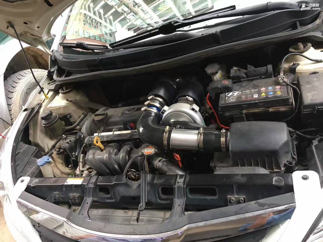 瑞納1.4 提升動力改裝鍵程離心式電動渦輪增壓器LX2008案例